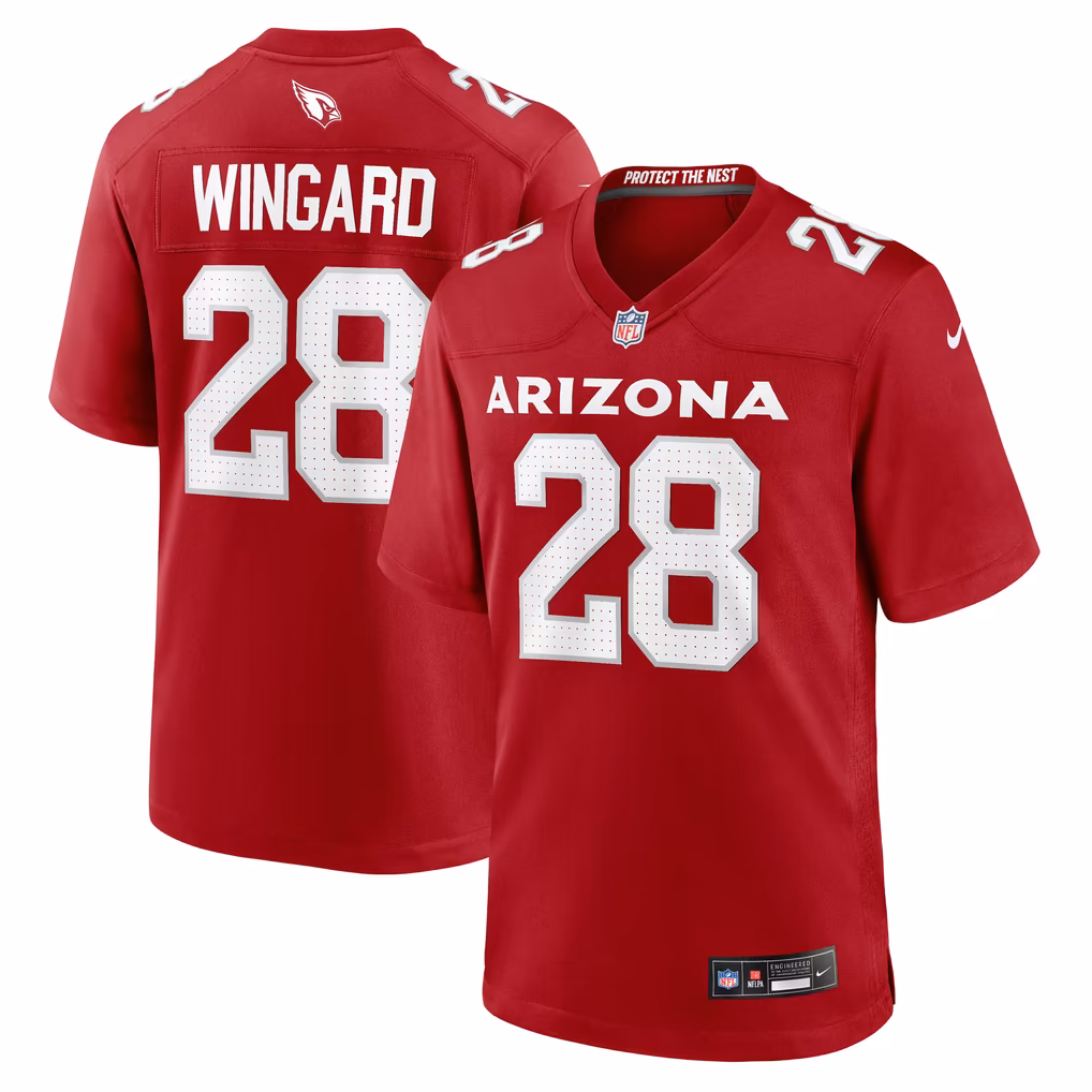 Men's Arizona Cardinals Andrew Wingard Nike Cardinal Team Game Jersey - U-jersey