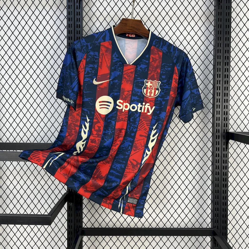 Barcelona Soccer Jersey Special Edition Custom Shirt 2025/26 - ujerseystore