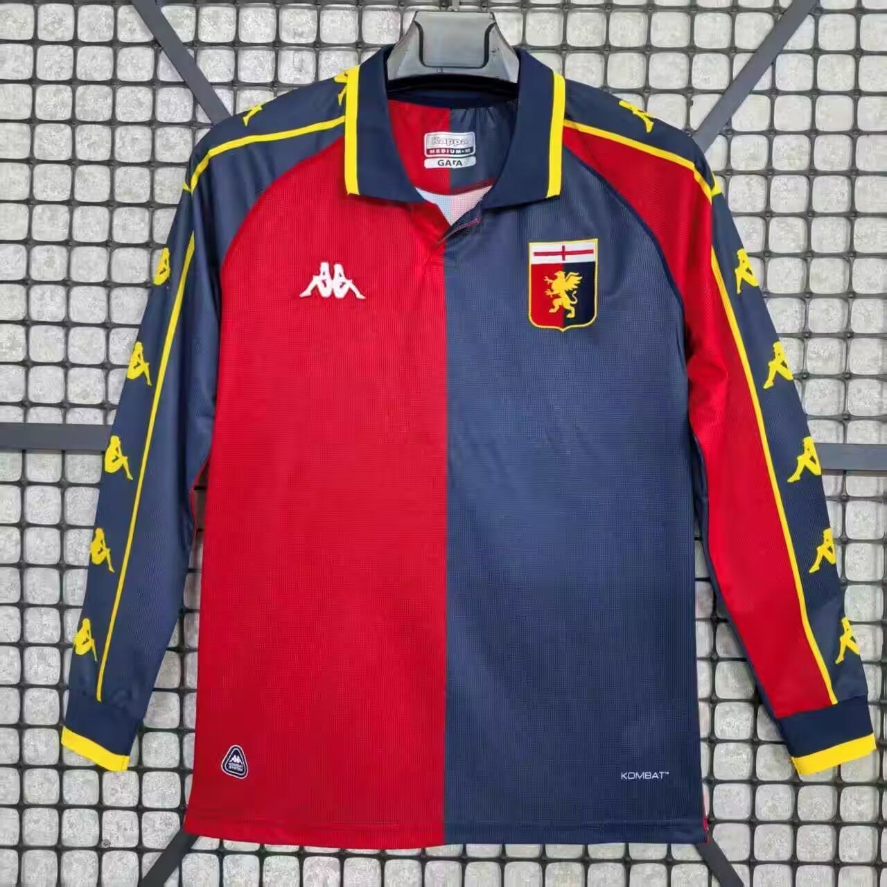 Genoa Soccer Jersey Long Sleeve Custom Shirt 2025/26 - ujerseystore