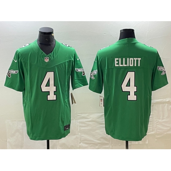Men's Philadelphia Eagles #4 Jake Elliott Green Alternate FUSE Vapor Limited Stitched Jersey - Ujersey