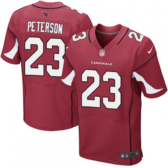 Men's Nike Arizona Cardinals #23 Adrian Peterson Elite Red Team Color NFL Jersey - Ujersey
