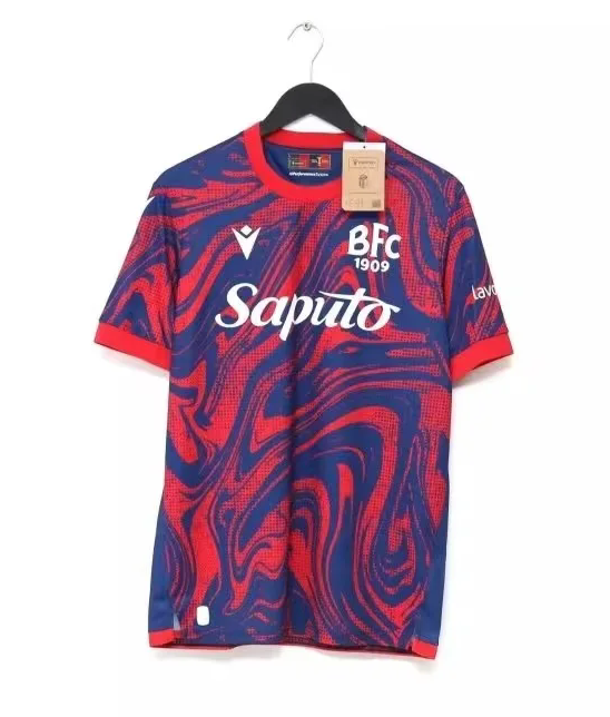Bologna Soccer Jersey Third Away Custom Shirt 2024/25 - ujerseystore