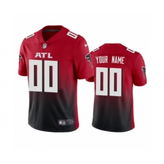 Atlanta Falcons Custom Red 2020 2nd Alternate Vapor Limited Jersey - Ujersey