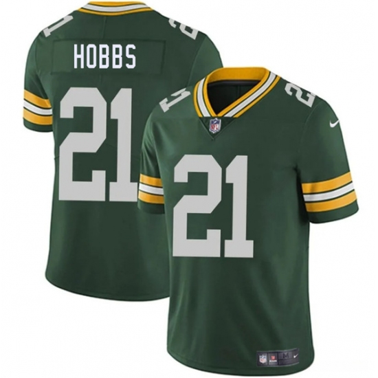 Men's Green Bay Packers #21 Nate Hobbs Green 2025 Vapor Untouchable Limited Football Stitched Jersey - Ujersey
