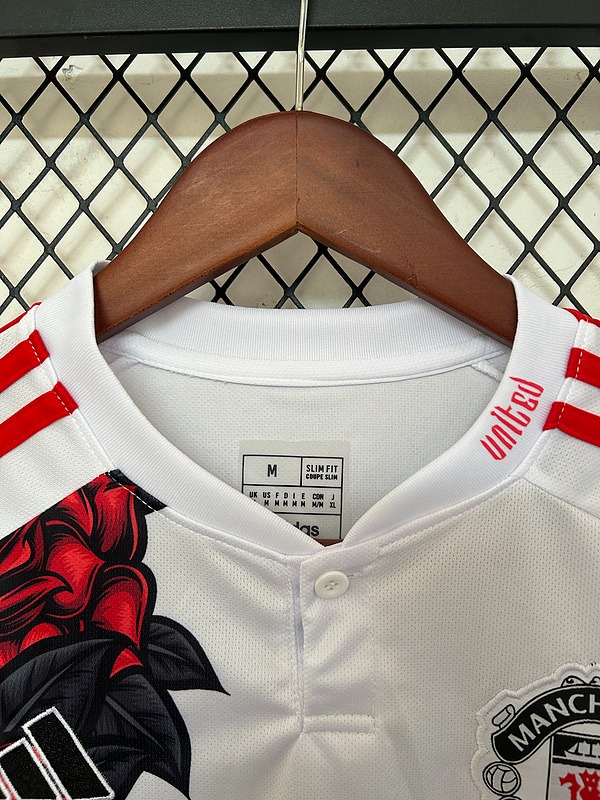 Manchester United Red & White Special Edition Football Jersey Shirt 2025/26 - Ujersey NHL