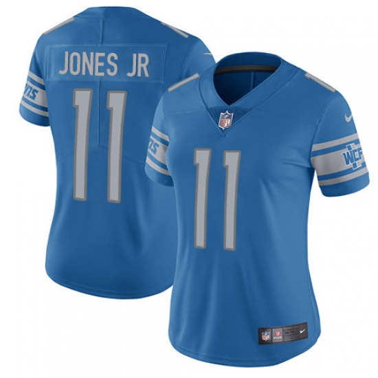 Women's Nike Detroit Lions #11 Marvin Jones Jr Elite Light Blue Team Color NFL Jersey - Ujersey