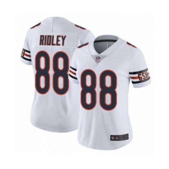 Women's Chicago Bears #88 Riley Ridley White Vapor Untouchable Limited Player Football Jersey - Ujersey