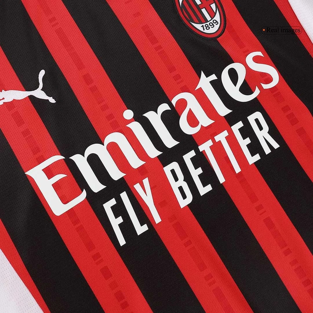 AC Milan Soccer Jersey Home Custom Shirt 2024/25 - ujerseystore