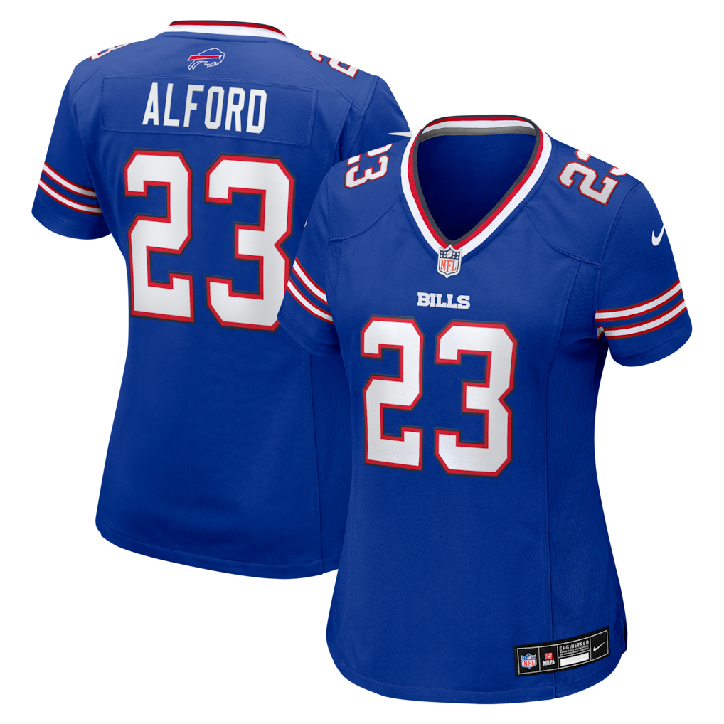 Women's Buffalo Bills Dee Alford Nike Royal Team Game Jersey - Ujersey Shop