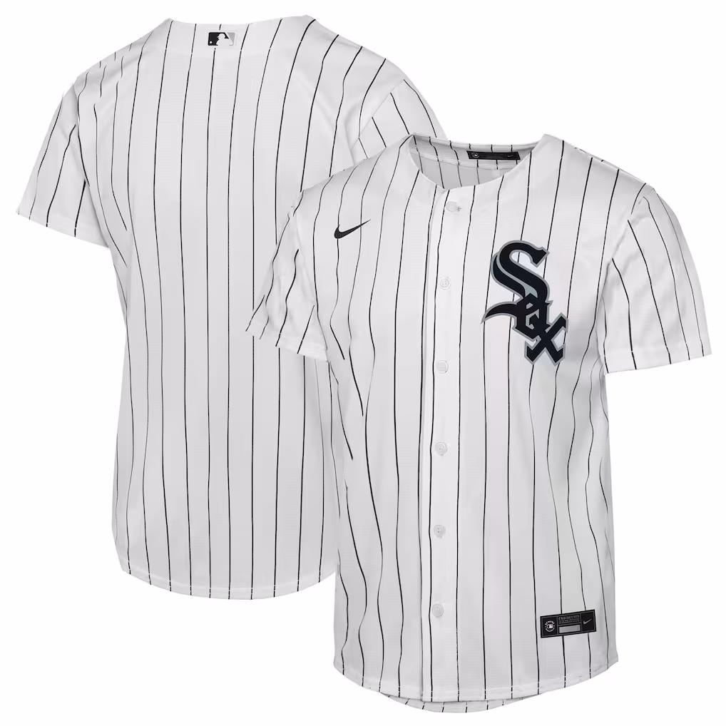 Youth Chicago White Sox  Nike White Home Replica Jersey - Ujersey