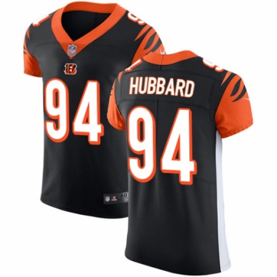 Men's Nike Cincinnati Bengals #94 Sam Hubbard Black Team Color Vapor Untouchable Elite Player NFL Jersey - Ujersey