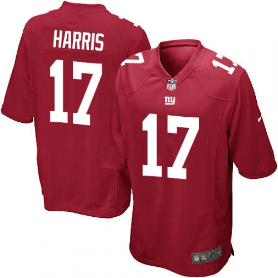 Men's Nike New York Giants #17 Dwayne Harris Game Red Alternate NFL Jersey - Ujersey