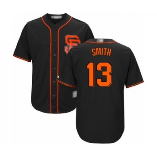 Youth San Francisco Giants #13 Will Smith Authentic Black Alternate Cool Base Baseball Jersey - Ujersey