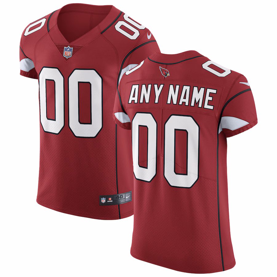 Men's Arizona Cardinals Nike Cardinal Vapor Untouchable Custom Elite Jersey - Ujersey