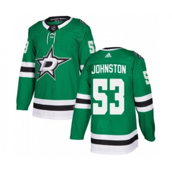 Men's Dallas Stars #53 Wyatt Johnston Black 2022-23 Reverse Retro Stitched Jersey