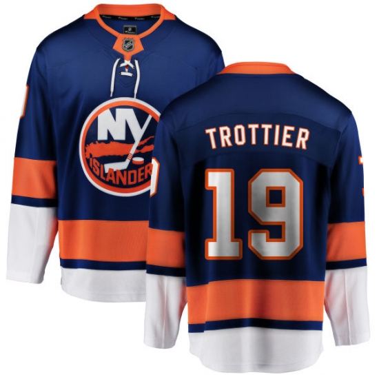 Men's New York Islanders #19 Bryan Trottier Fanatics Branded Royal Blue Home Breakaway NHL Jersey - Ujersey
