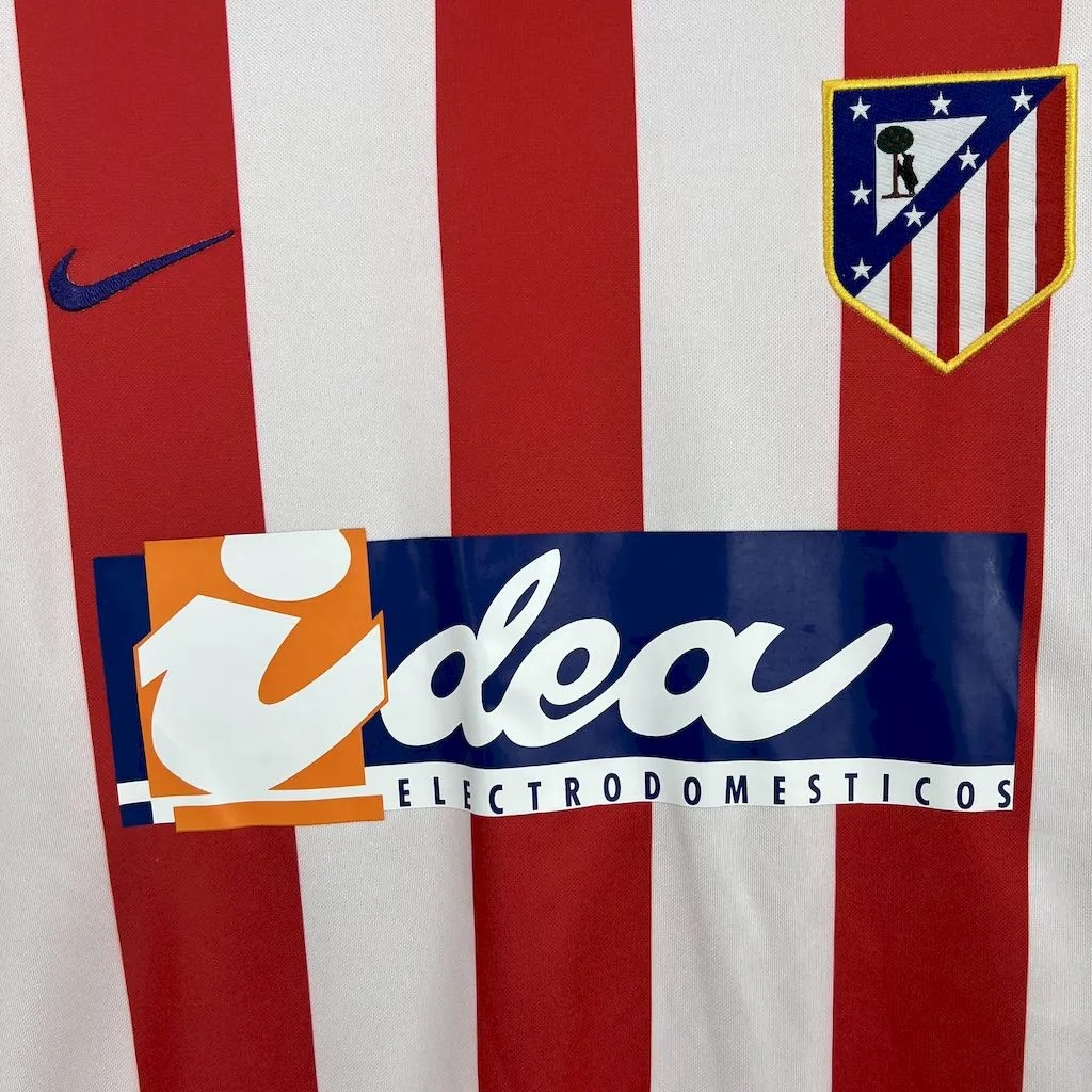 Atletico Madrid Retro Soccer Jersey Home Shirt 2002-03 - U-jersey