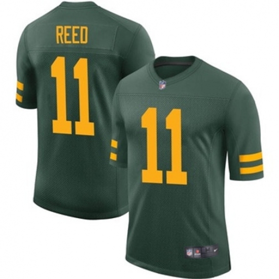 Youth Green Bay Packers #11 Jayden Reed Rush Vapor Untouchable Stitched Jersey