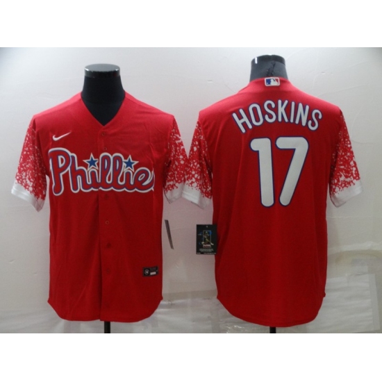 Men's Philadelphia Phillies #19 Greg Luzinski Red Gradient Sleeves Stitched Baseball Jersey - Ujersey