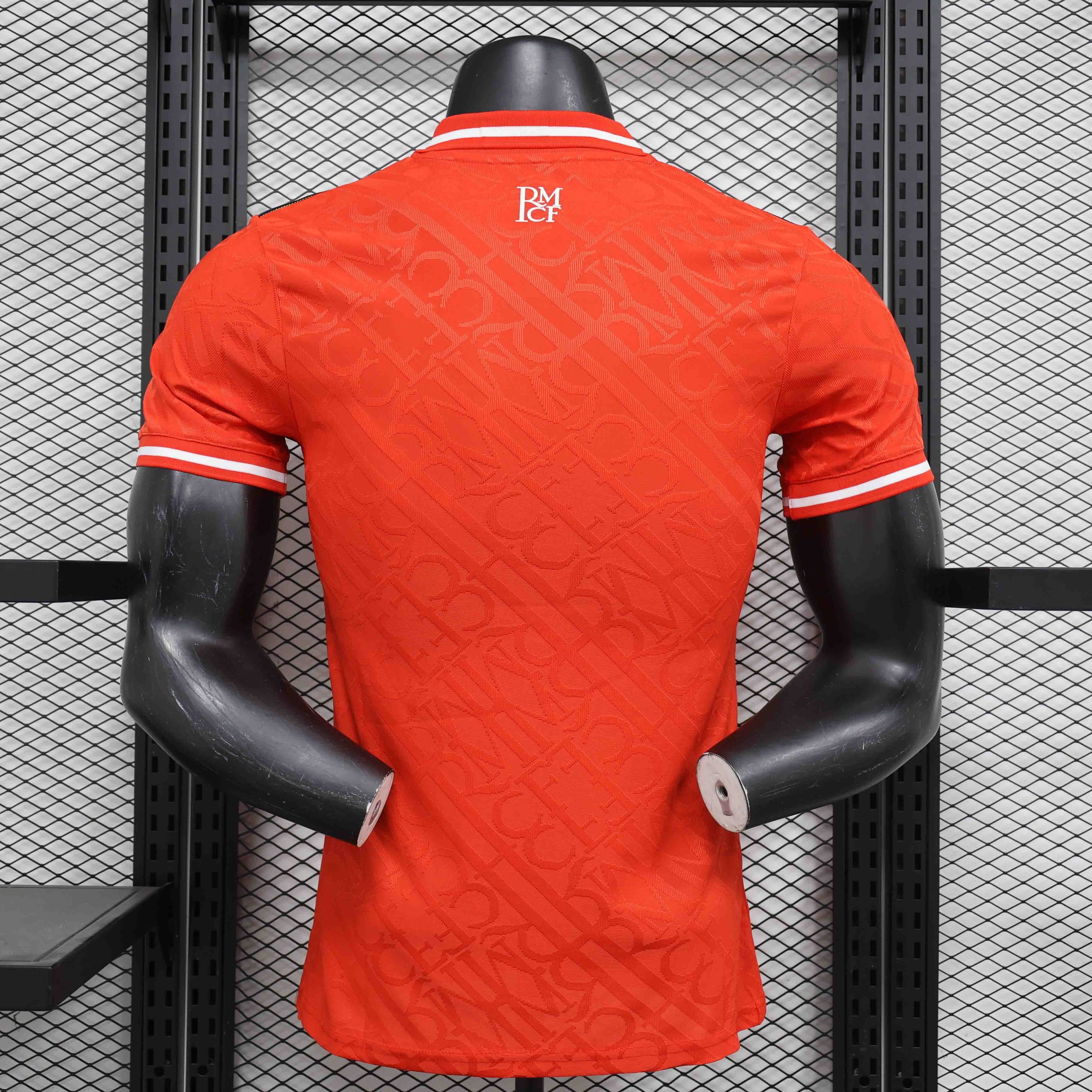 Real Madrid Soccer Jersey Red Special Edition Shirt 2024/25