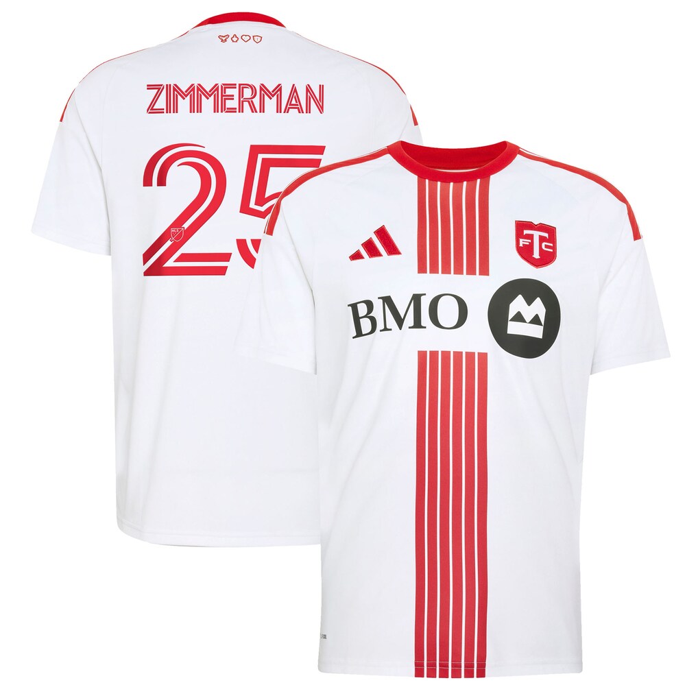 Men's Toronto FC Walker Zimmerman adidas White 2026 Winter Kit Replica Jersey - Ujersey