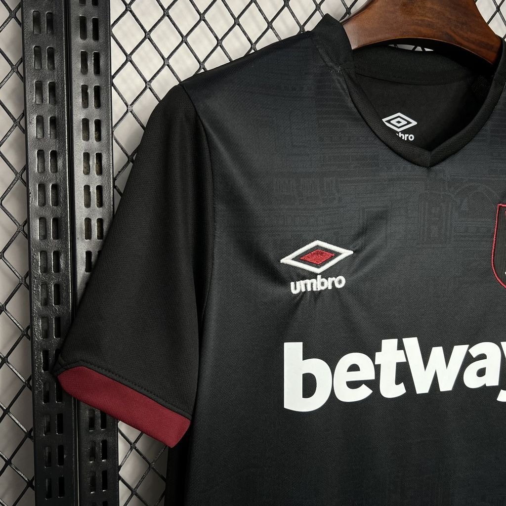 West Ham United Football Jersey Away Custom Shirt 2024/25 - ujerseystore