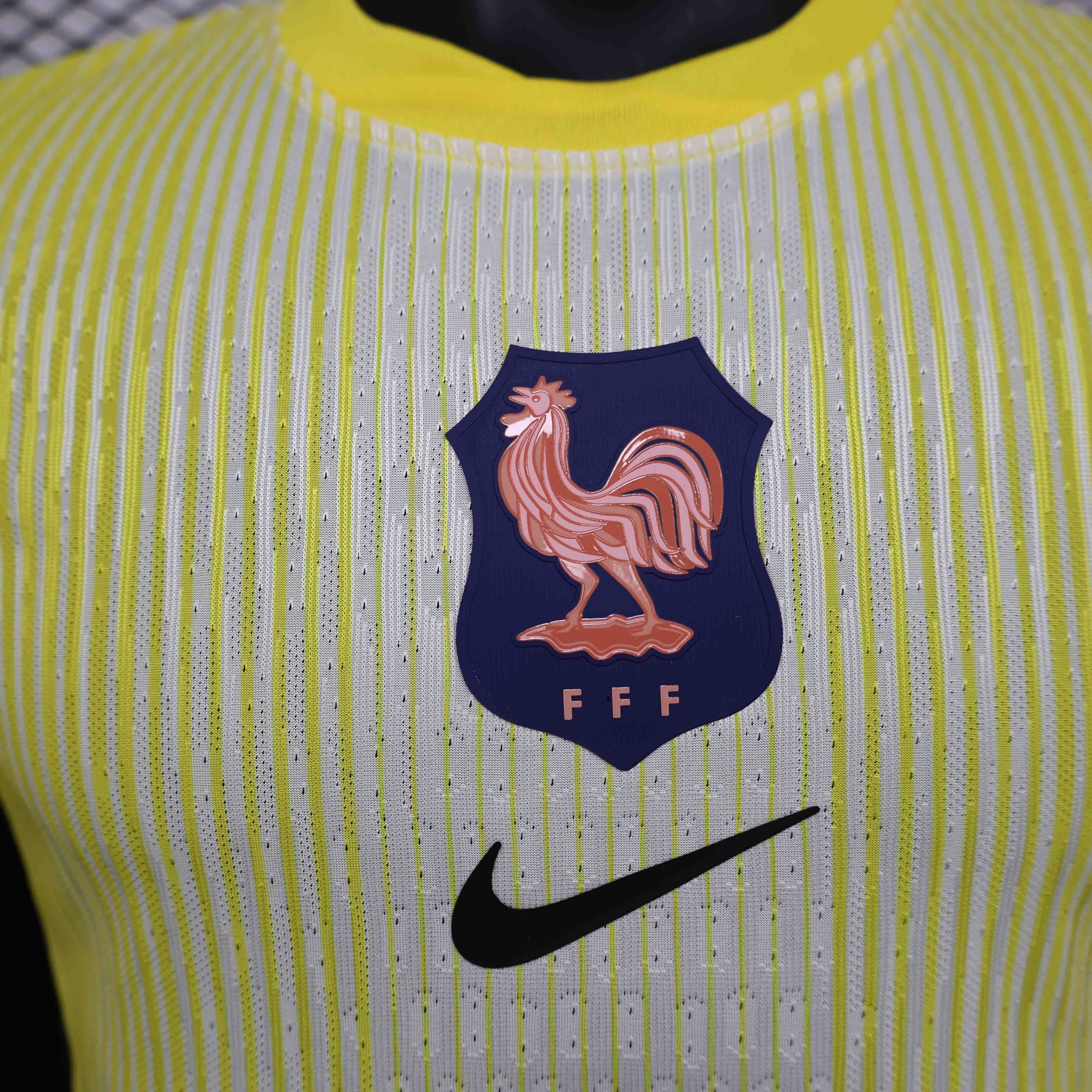 France Soccer Jersey Yellow Special Edition Shirt 2025