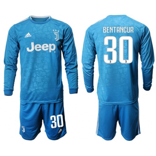 Juventus #30 Bentancur Third Long Sleeves Soccer Club Jersey