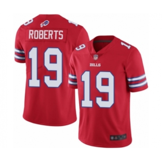 Men's Buffalo Bills #19 Andre Roberts Limited Red Rush Vapor Untouchable Football Jersey - Ujersey