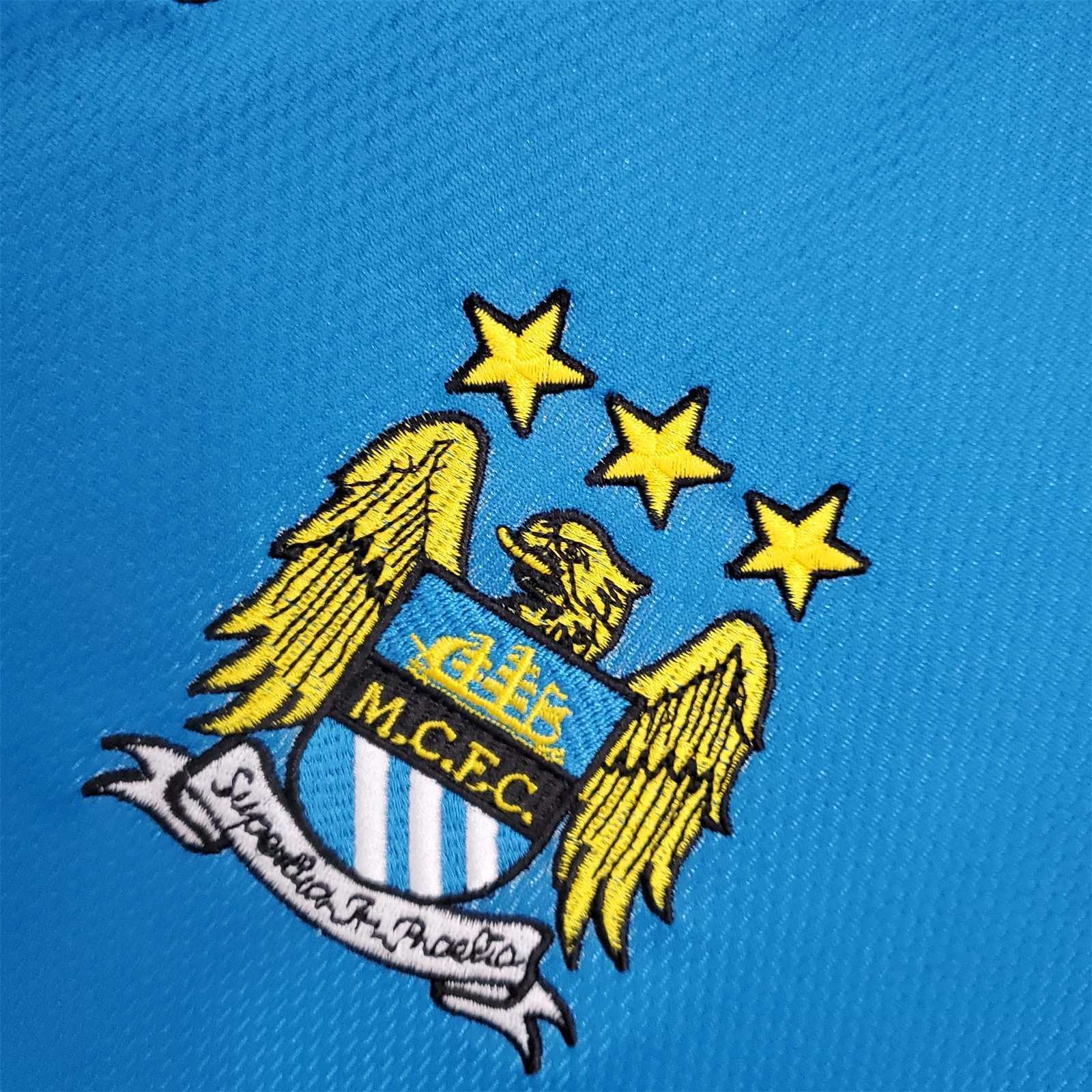 Manchester City Retro Home Football Jersey Shirt 1997/99