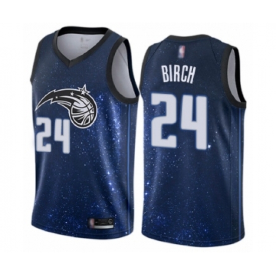 Women's Orlando Magic #24 Khem Birch Swingman Blue Basketball Jersey - City Edition - Ujersey