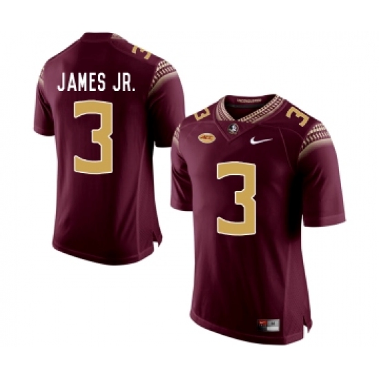 Florida State Seminoles 3 Derwin James JR. Marroon College Football Jersey - Ujersey