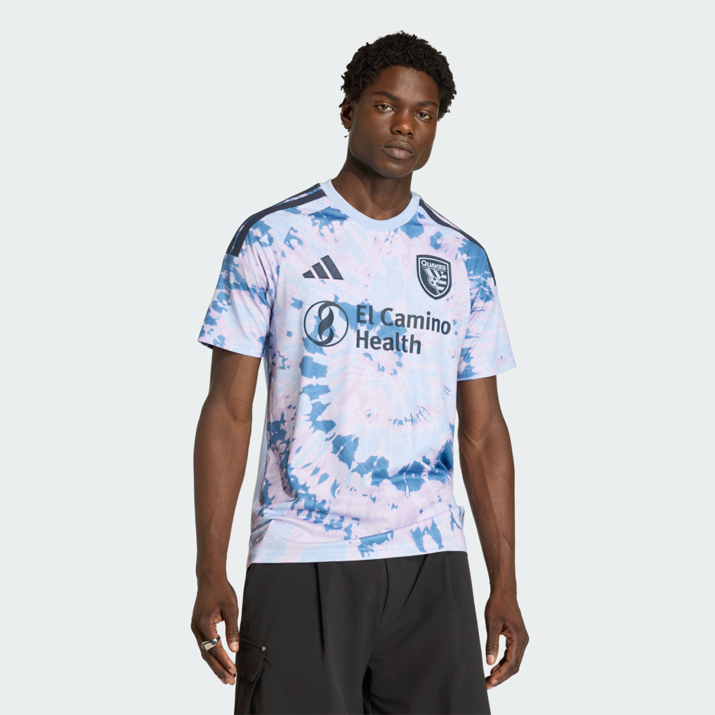 Men's San Jose Earthquakes adidas Light Blue 2026 The Dead Kit Replica Jersey - Ujersey