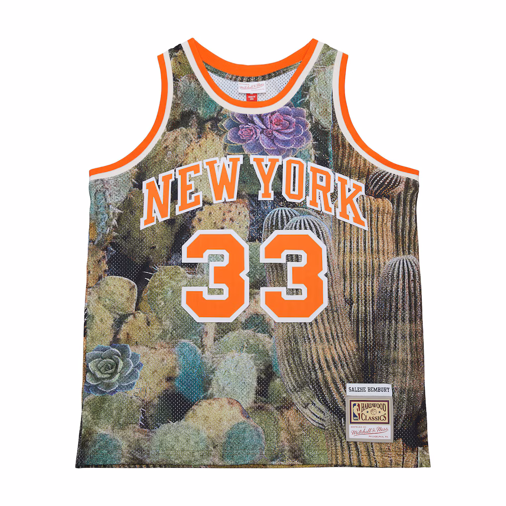 Patrick Ewing New York Knicks Mitchell & Ness x Salehe Swingman Jersey - Ujersey