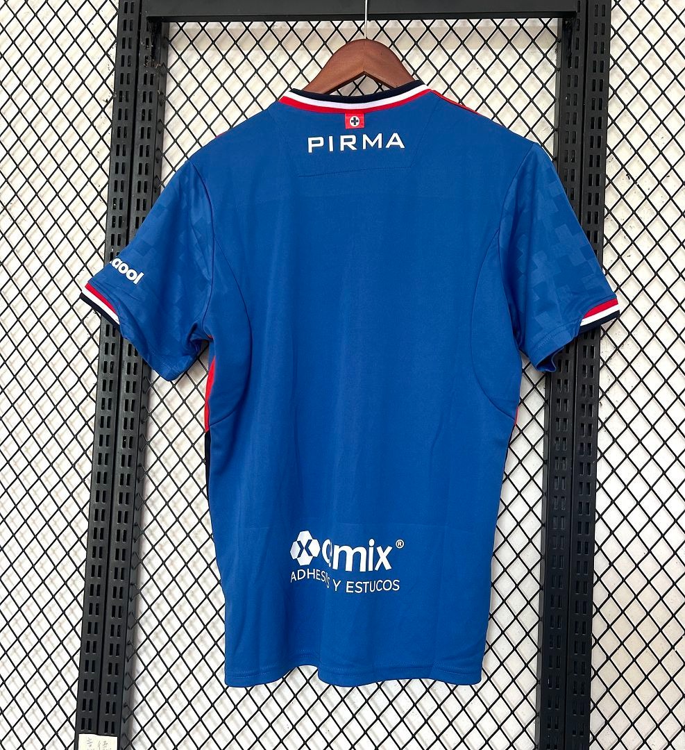 Cruz Azul Soccer Jersey Home Custom Shirt 2025-26 - ujerseystore