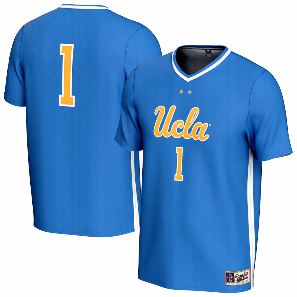 Unisex GameDay Greats #1 Blue UCLA Bruins Collegiate Women's Soccer Fashion Jersey - Vujersey Los Angeles Rams