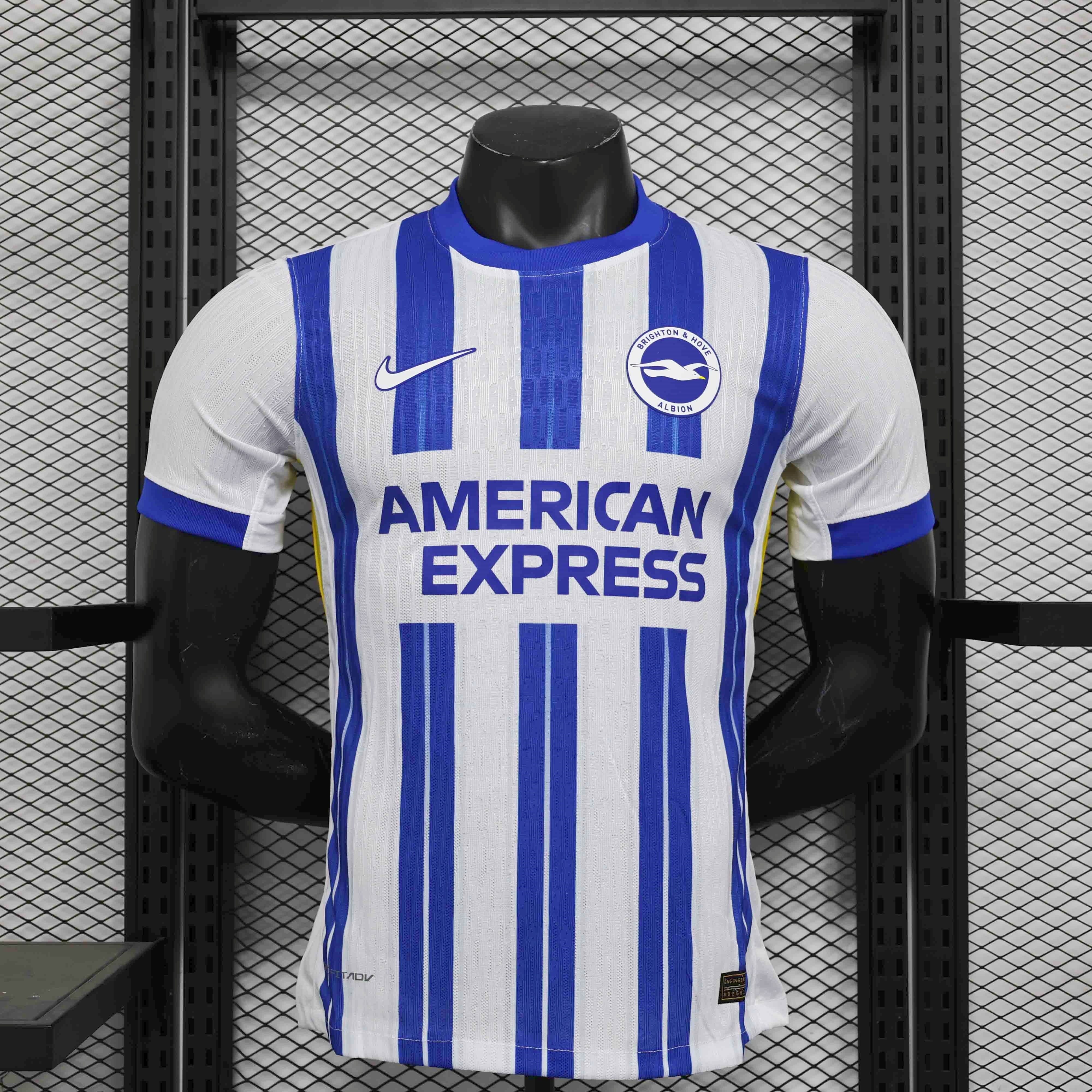 Brighton & Hove Albion Football Jersey Home Shirt 2024/25 - Ujersey NHL