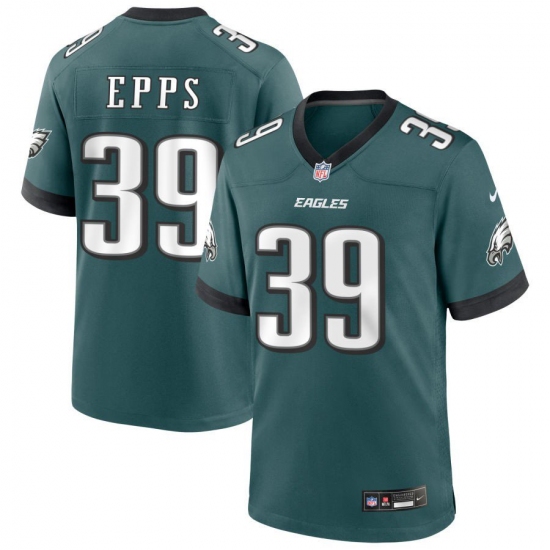Men's Philadelphia Eagles #39 Marcus Epps Green 2025 Vapor Untouchable Limited Stitched Football Jersey - Ujersey