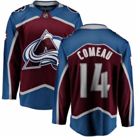 Youth Colorado Avalanche #14 Blake Comeau Fanatics Branded Maroon Home Breakaway NHL Jersey - Ujersey