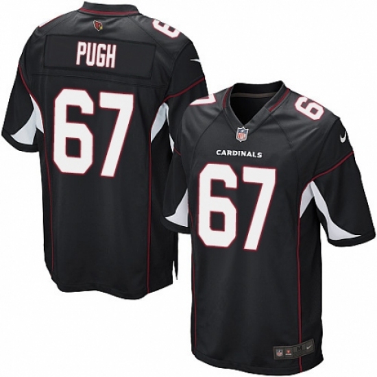 Men's Nike Arizona Cardinals #67 Justin Pugh Game Black Alternate NFL Jersey - Ujersey
