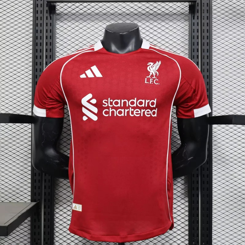 Liverpool Football Jersey Home Shirt 2025/26 - Ujersey NHL