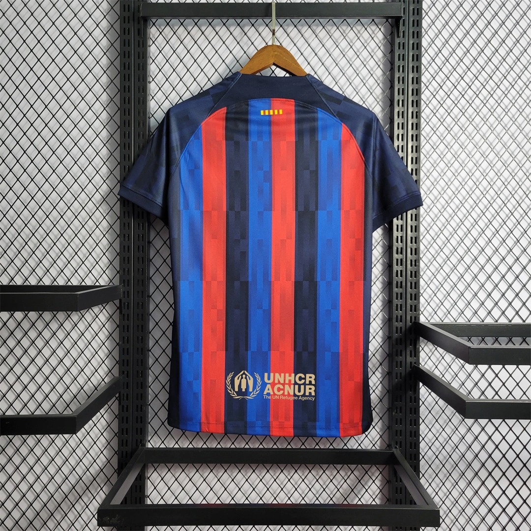 Barcelona Home Rosalia Version Soccer Jersey Custom Shirt 2022/23 - Ujersey Shop