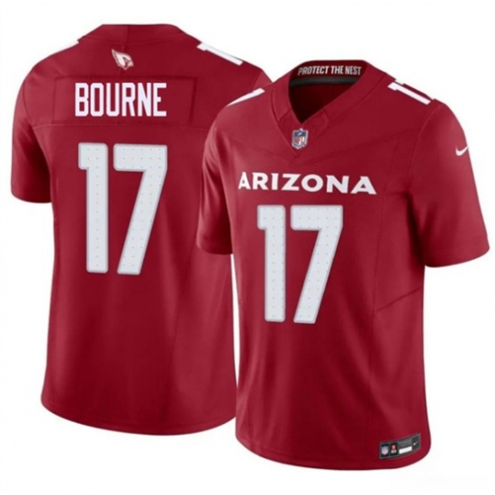 Men's Arizona Cardinals #17 Kendrick Bourne Red 2026 F.U.S.E. Vapor Untouchable Limited Football Stitched Jersey - Ujersey