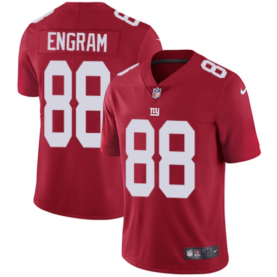 Men's Nike New York Giants #88 Evan Engram Red Alternate Vapor Untouchable Limited Player NFL Jersey - Ujersey