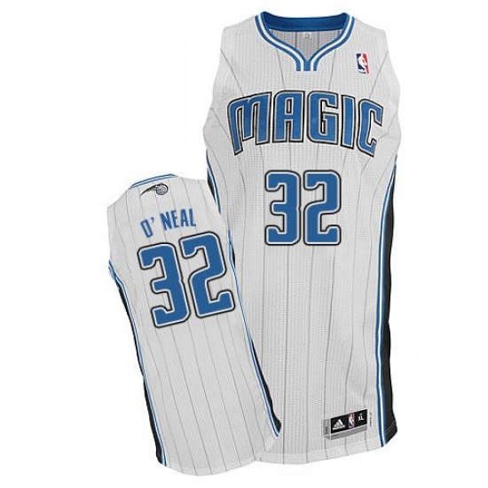 Youth Adidas Orlando Magic #32 Shaquille O'Neal Authentic White Home NBA Jersey - Ujersey