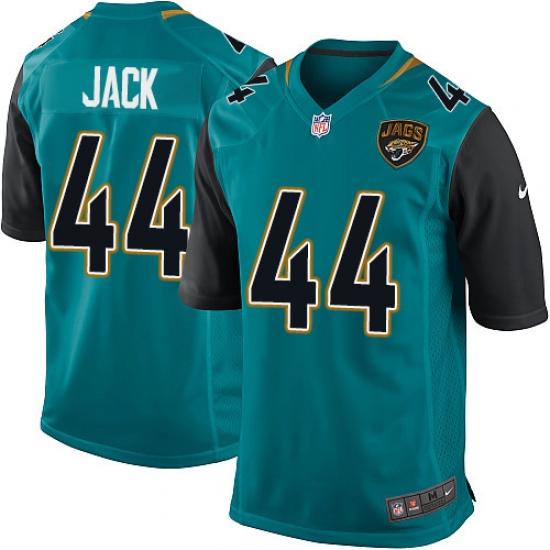 Men's Nike Jacksonville Jaguars #44 Myles Jack Game Teal Green Team Color NFL Jersey - Ujersey