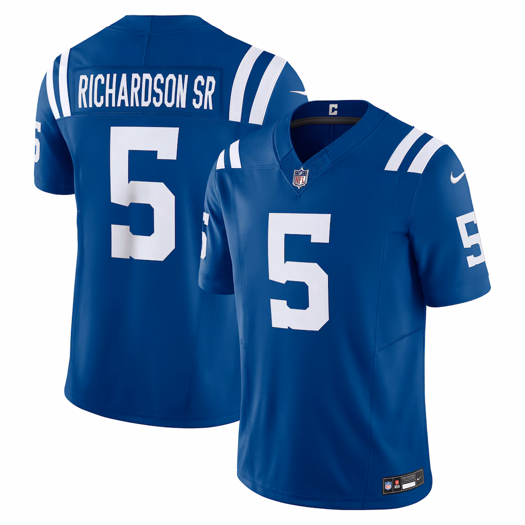 Men's Indianapolis Colts Anthony Richardson Sr. Nike Royal Vapor F.U.S.E. Limited Jersey