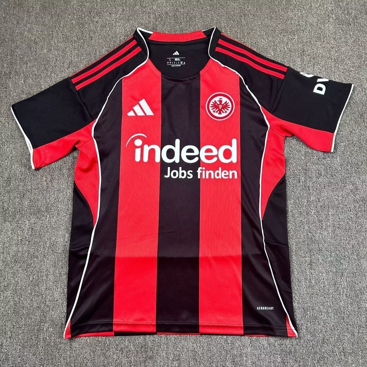 Eintracht Frankfurt Football Jersey Home Custom Shirt 2025/26 - ujerseystore