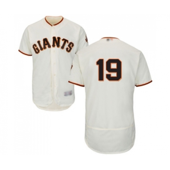 Men's San Francisco Giants #19 Tyler Austin Cream Home Flex Base Authentic Collection Baseball Jersey - Ujersey
