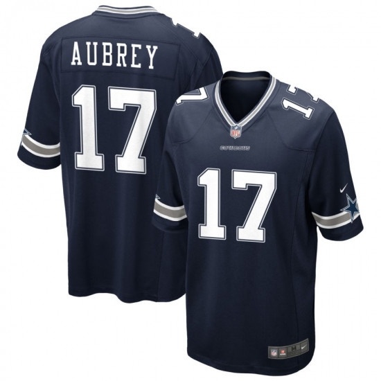 Men's Dallas Cowboys #17 Brandon Aubrey Limited Navy Vapor Untouchable Jersey - Ujersey